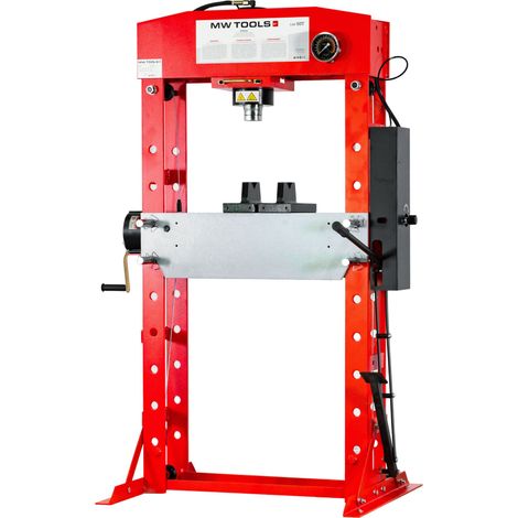 Presse d'atelier hydraulique 50 t à commande manuelle et au pied MW Tools PH50 (1/5)