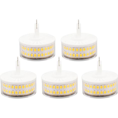 Lot de 2 ampoules LED G9 blanc chaud 3000K 5W 220V pour plafonnier ou applique murale (1/5)