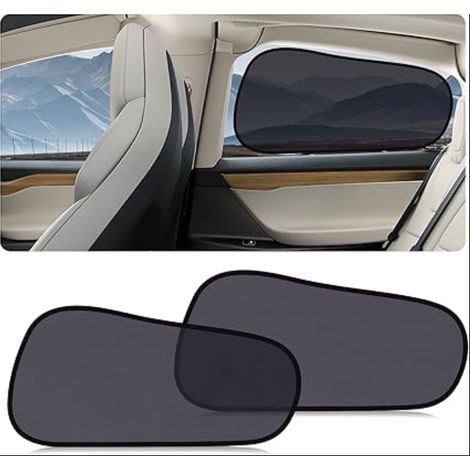 pare-soleil de protection solaire pour bébé de voiture pour Model Y, pour enfants avec protection UV fenêtre latérale arrière (1/5)