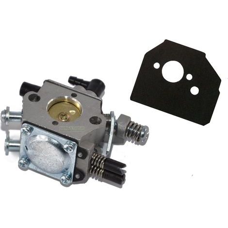 Lot de 2 kits carburateur compatible avec tronçonneuses MTD GCS4600/45/AL-KO BKS4540/Einhell GC-PC2040. (1/3)