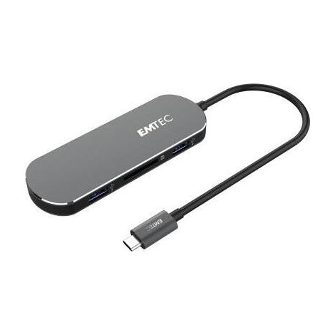 Emtec HUB 6 en 1 Tipo-C T650C (1/3)