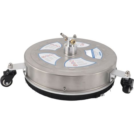 16-inch Pressure Washer, Multifunctional Stainless Steel Surface Cleaner for Yards, Floors, and Wall Tiles (1/5)