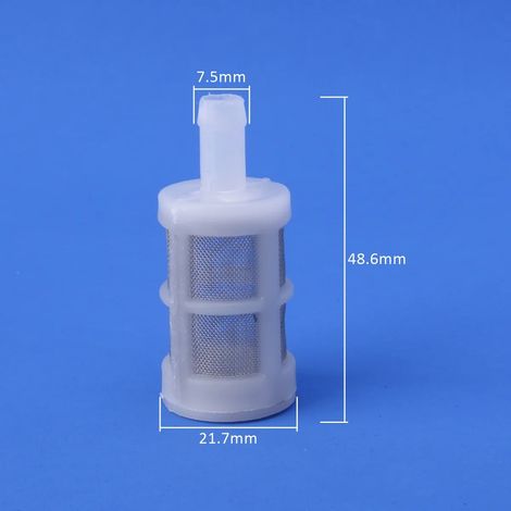 Filtre pour tuyau d'arrosage (7 mm) - Filtre pour lavage de voiture, arrosage de jardin, pompe de pulvérisation - Raccords de filtre en acier inoxydable (1/5)