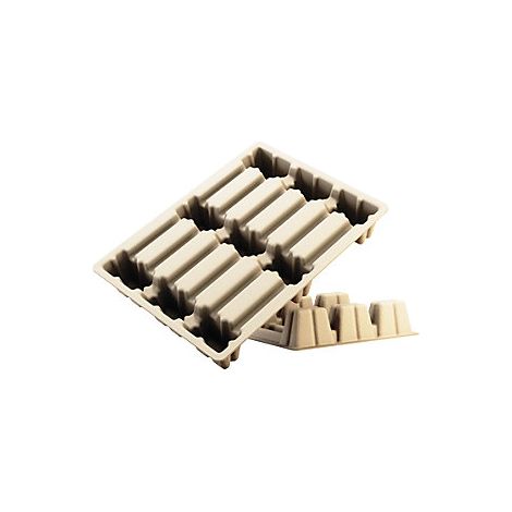 kaiserkraft  Pallet in fibra stampata  1/2 euro  lungh x largh
