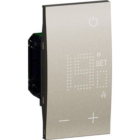 Termostato. sonda con display retroilluminato living now bticino - kc4691
