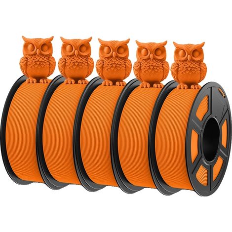 Filamento PETG, diametro 1,75 mm, 1,1 kg per rotolo, ad alta fluidità (1/2)