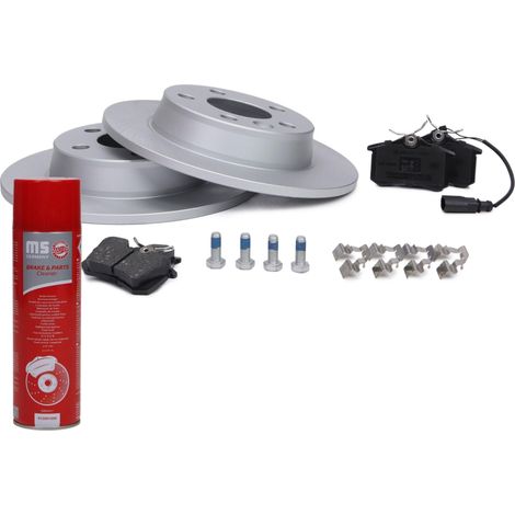 JUEGO DE DISCOS Y PASTILLAS DE FRENO TRASEROS RECUBIERTOS FORD GALAXY, SEAT ALHAMBRA, VW SHARAN 201052230 (1/4)