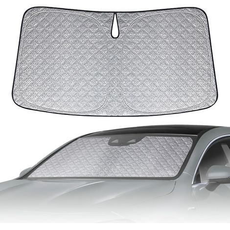 Pare-Soleil pour Pare-Brise Remplacement pour Mercedes-Benz CLA C118/C178 2019-2026, Pliable Pare-Soleil pour Pare-Brise de Voiture, Bloque 99% des Rayons UV et Maintient Votre Véhicule au Frais,- (1/5)