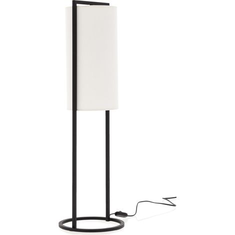 Sobremesa SINTRA E27 40W Negro Algodón blanco (1/3)