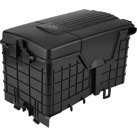 Couvercle du plateau de batterie, boîte en plastique de protection contre la poussière pour la batterie en plastique de voiture pour Passat B6 MK5 MK6 A3,1KD915335 (1/5)