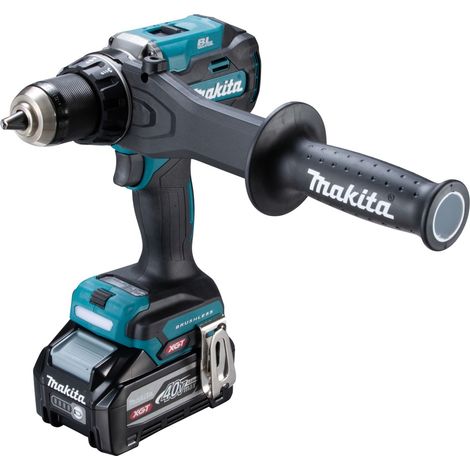 Makita Akku-Bohrschrauber DF003GU201, 40 V, incl. 2x Akku 4 Ah, Schnellladegerät, Zubehör, MAKPAC (1/5)