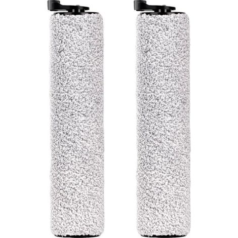 Lot de 2 rouleaux de brosse de rechange, compatibles avec les aspirateurs sans fil Tineco iFloor 3/Floor One S3/iFloor 2, kit d'accessoires de pièces de rechange, 2 rouleaux de brosse (1/4)