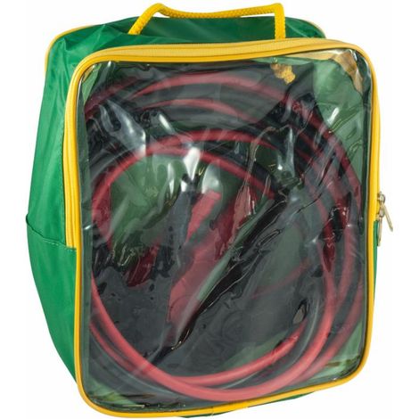 Cavo d'avviamento batteria in rame 400A sezione 35mm² lunghezza 3500mm in valigetta (1/2)