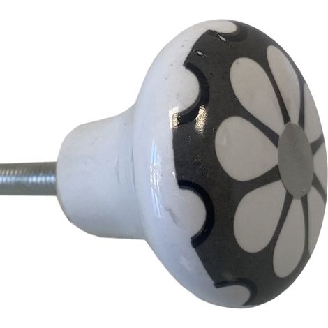 Bouton de meuble FLEUR vendu à l'unité (1/3)