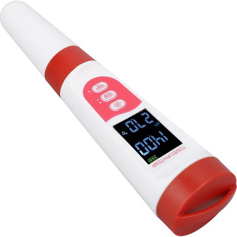 Testeur de qualité de l'eau 4 en 1 PH TDS EC TEMP Détecteur pour piscine eau potable aquarium hydroponie (1/5)