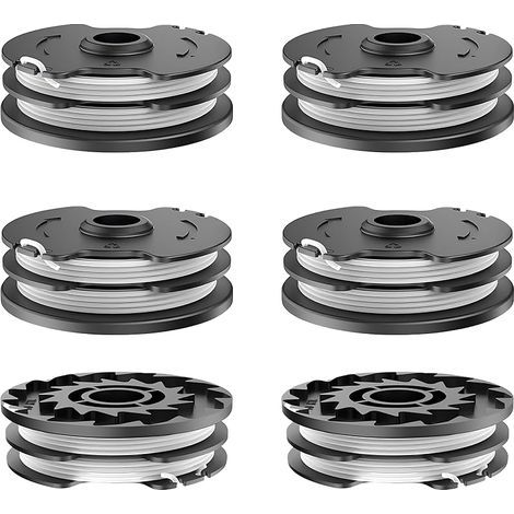 Bobine de fil pour coupe-bordure pour Parkside LIDL 20-Li C3 A1B2 PRT 550 A1 A3 PRT 300 A1 (6 bobines de fil) (1/5)