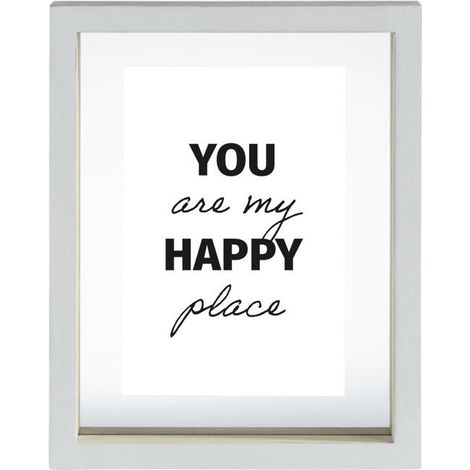 Cadre photo pour portrait "Happy", 10 x 15 cm