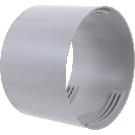 Rallonge de Tuyau 150 Mm pour Climatiseur Portable Connecteur Coupleur de Conduit D'air Flexible Gris Clair Adaptateur pour Installation et Prolongation de Conduit D’évacuation (1/5)
