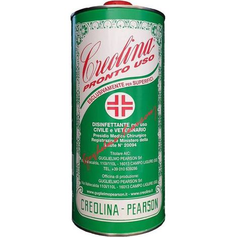 12 x CREOLINA PEARSON PRONTO USO LT.1