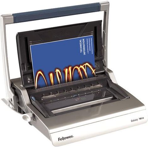 Fellowes Galaxy Wire 130 fogli Grigio (Galaxy 130 Wire Binder) (1/5)