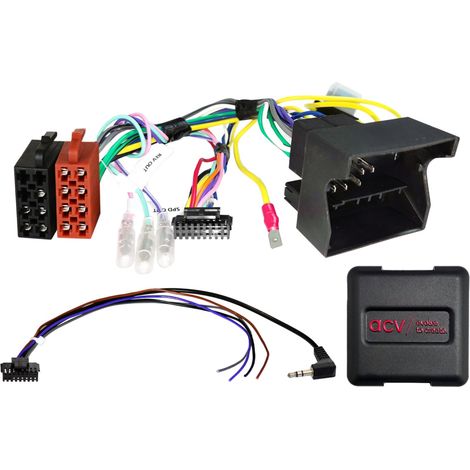 Adaptador de volante para vehículos BMW/Min Bus CAN multiconector Quadlock de 40 pines