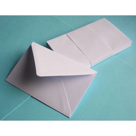 Lot de 100 Enveloppes 90x140 mm spéciales cartes de visite