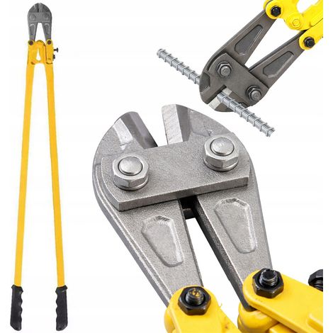Tronchesi da 750 mm  0-10 mm  Acciaio temprato  Impugnature antiscivolo  Pinze professionali per l'edilizia (1/5)