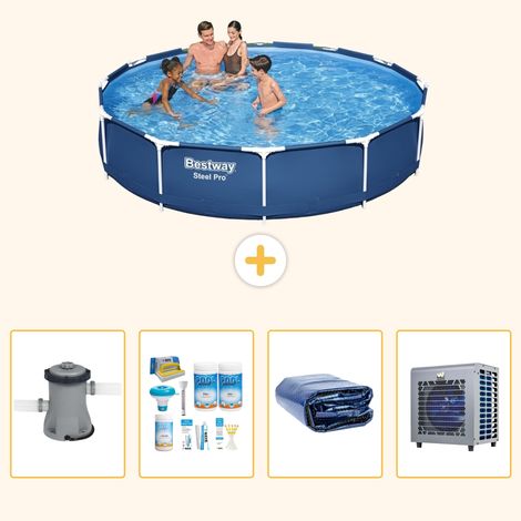 Bestway Bestway Steel Pro Ronde - 366x76 cm - 5-pièces S302 (1/5)