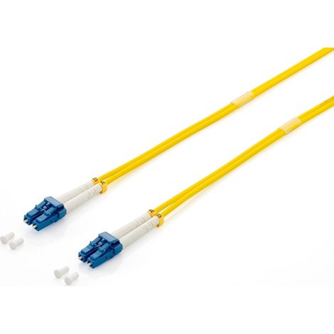 Equip LWL Patchkabel LC- LC 5.00m Singlemode Duplex OS2 ge Polybeutel