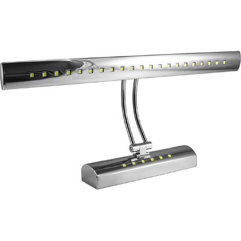 Lampada da Specchio luce bagno 27 led 7W luce fredda applique da parete 5531-7 (1/5)