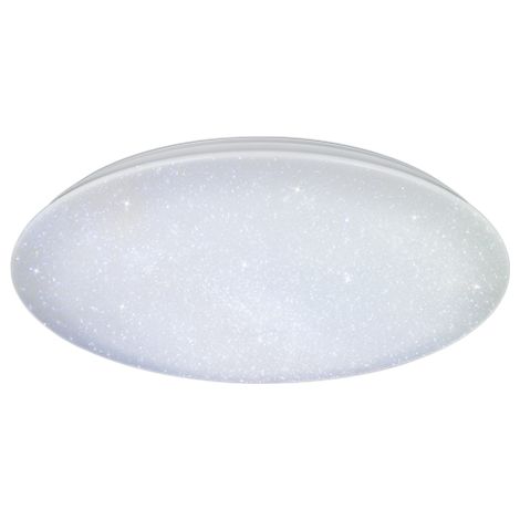 NAGANO PLAFONIERA LED 72W 8500lm, 3000 - 5500K ROTONDA ACRILICO EFFETTO CIELO STELLATO CON TELECOMANDO D. 80CM DIMMERABILE (1/2)