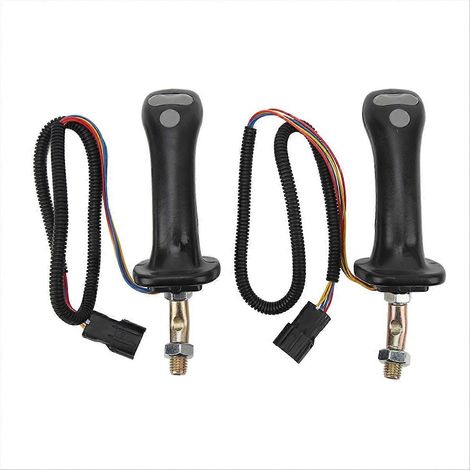 2 poignées de joystick à 6 broches et 3 boutons pour pelle Doosan (1/5)