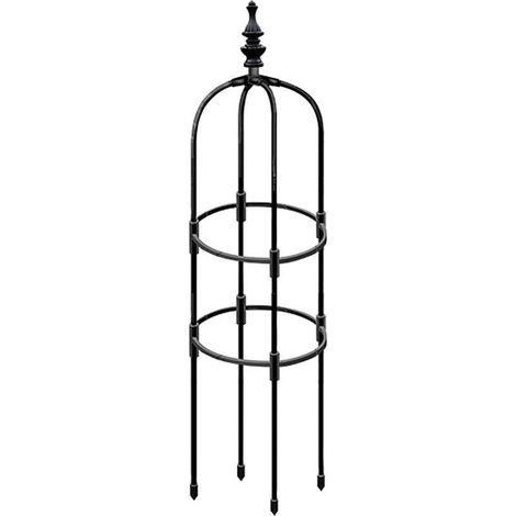 Obelisque de Jardin Solide et Innovant pour Plantes Grimpantes Support Extérieur Polyvalent (1/5)