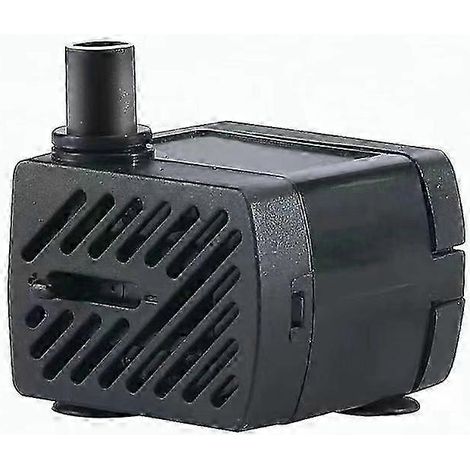 Pompe de fontaine d'intérieur 5W (350 litres/heure) Pompe d'intérieur Pompe pour fontaine, Pompe pour aquarium (1/4)