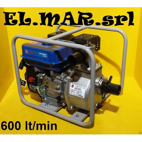 Motopompa HP 5,5 50mm Benzina Motore 4 Tempi Autoadescante portatile a scoppio