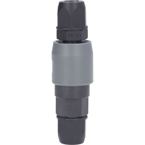 Raccords pneumatiques de type C, plastique, acier, autobloquants, tube PU, connecteur rapide, accessoires pour compresseurs (SP30+PP30 10x6,5 mm, filetage 3/8 po) (1/5)