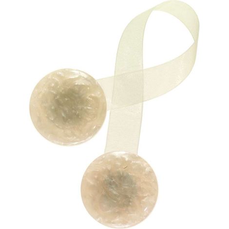 Calamita Bottone Beige Grande (Con Nastro)