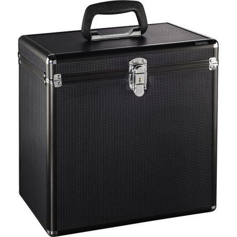 Custodia Hama LP 50 in alluminio look nero (1/4)