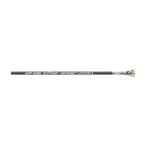 Lapp Kabel UNITRONIC LiYCY grau dunkel 8 x 2 x 0,14 mm²
