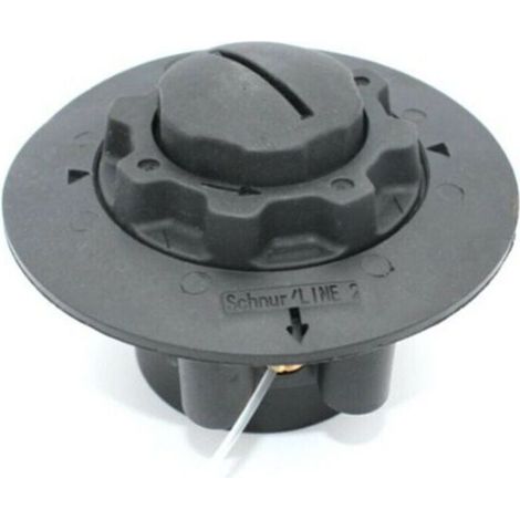 Tête de coupe pour Stihl FS38 FS40 FS45 FS50 FSE60 FSE71 FSE81 TE600 TE700 TE1000 Auto Cut C5-2 4006 710 2105, monobloc, noire (1/4)