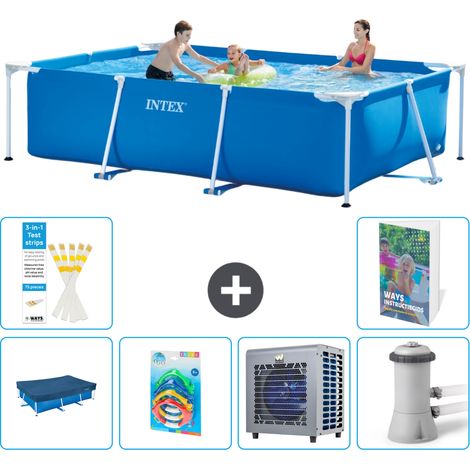 Intex Piscina con struttura Rettangolare - 300x200x75 cm - 7-pezzi  S13 (1/5)