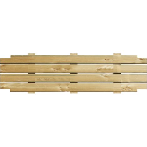 Zest Wooden Base For Narrow Sleeper Raised Planter Flower Bed / Aquatic Planter (1/2)