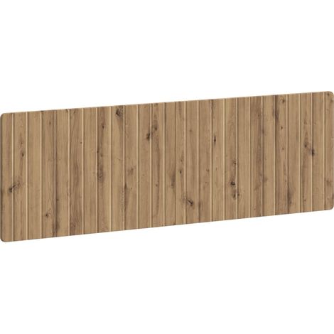 Wall-Mounted Headboard ZWOLLE Artisan Oak Engineered Wood vidaXL