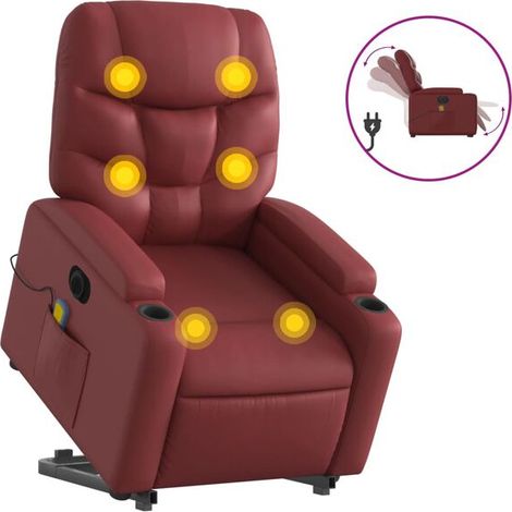 Chaise de massage électrique réglable en intensité – Fonction chauffage dorsale, 3 modes de massage (pétrissage, tapotement, vibration), design ergonomique et siège inclinable pour détente complète (1/5)