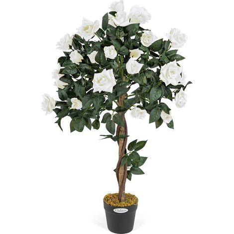 Artificial Rose - Cream (3ft)
