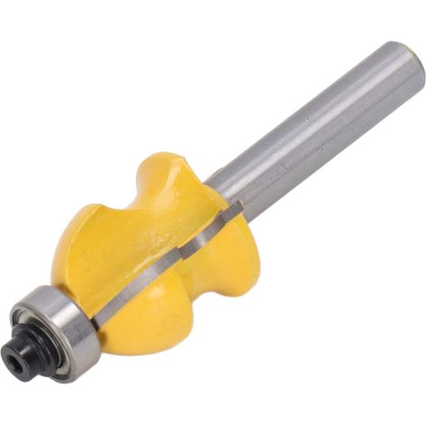 Fraise à défoncer hémisphérique 8mm queue carbure tungstène revêtement PTFE, outil de gravure CNC bois, fraise de fraisage menuiserie (1/5)