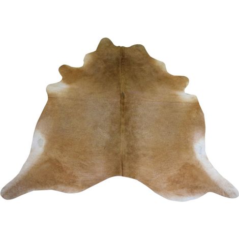 Tapis Déco "Peau de Vache" 195x230cm Beige (1/2)
