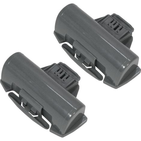 2x Trade-Shop Premium Li-Ion Akku 3,7V / 2000mAh / 7Wh ersetzt Kärcher 2.633-123.0, 4054278018140 für Kärcher Fenstersauger WV5, WV5 Plus, WV5 Premium