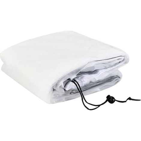 Couverture de maille de jardin couverture de-Une pièce blanche