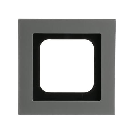 Busch-Jaeger Cadre de recouvrement 1 compartiment platine - Busch-axcent® pur (1721-270), 2CKA001754A4683